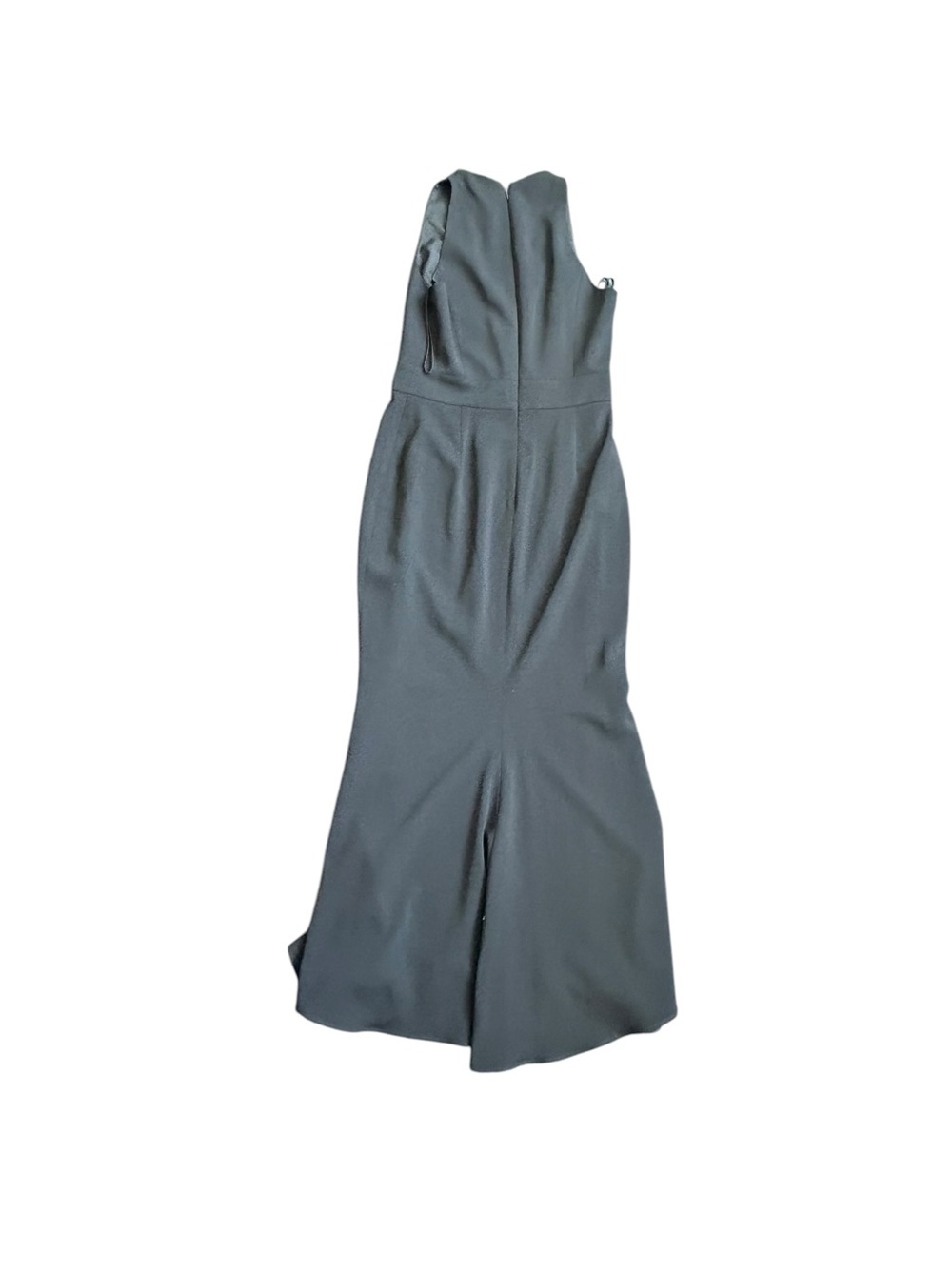 Badgley Mischka‎ Black Maxi Dress with V-Neck Size 6 - Picture 5 of 5